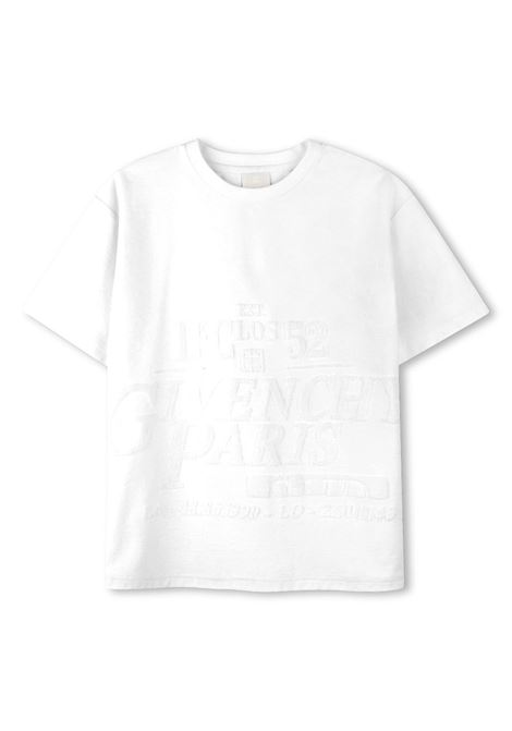 T-shirt con logo GIVENCHY KIDS | H3073610P